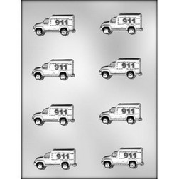 Ambulance Chocolate Mold