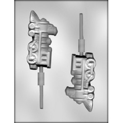 Train Engine Sucker Chocolate Mold