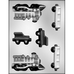 3D Train Chocolate Candy Mold
