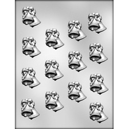 Double Bells with Bow Chocolate Mold