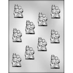 Bride and Groom Couple Chocolate Mold