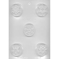 Snowflake Cookie Chocolate Mold