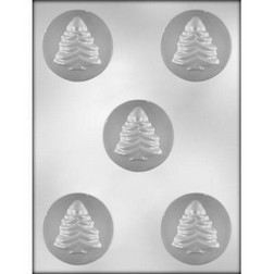 Christmas Tree Sandwich Cookie Chocolate Mold