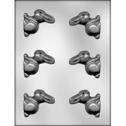 Fat Sitting Bunny Chocolate Mold