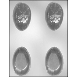 3D Egg with Ribbon Chocolate Candy Mold