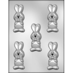 Cute Rabbit with Bow Tie Chocolate Mold