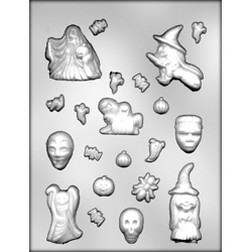 Haunted House Accessories Chocolate Mold
