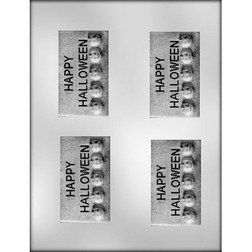 "HAPPY HALLOWEEN" Business Card Mold