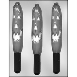 Jack-O-Lantern Pretzel Rod Chocolate Mold