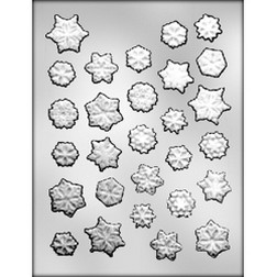 Snowflake Assortment from Indiana Candy Mold