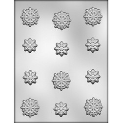 8 Point Snowflakes Assortment Chocolate Mold