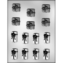 Gifts with Bows Chocolate Mold