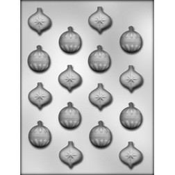 Bite-Size Christmas Ornaments Chocolate Candy Mold