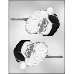 Santa Face Sucker Chocolate Mold