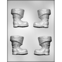3D Santa's Boot Chocolate Candy Mold