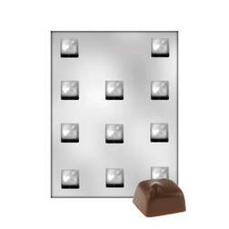 Squares Chocolate Mold