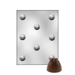 Small Flip with Cherries Chocolate Mold
