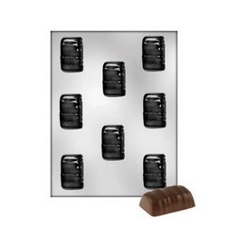 Large Clark Center Bar Chocolate Mold