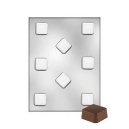Square Petit Four Chocolate Mold