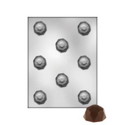 Faceted Dome Chocolate Candy Mold
