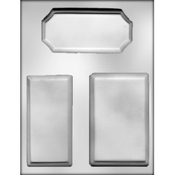 Rectangle Plaques Chocolate Candy Mold