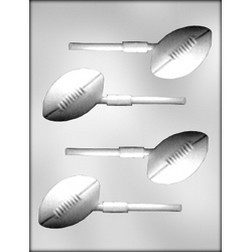 Football Sucker Chocolate Mold