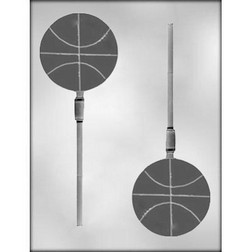 Large Basketball Sucker Chocolate Mold