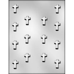 Small Cross Chocolate Candy Mold