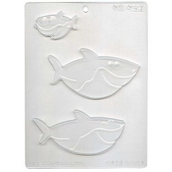 Shark Family Chocolate Mold