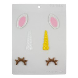 Unicorn Face Chocolate Mold