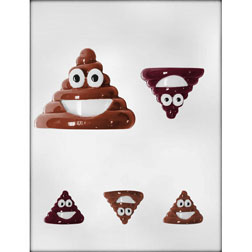 Poop Emoji Chocolate Mold