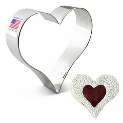 Heart Cookie Cutter - 3 5/8"