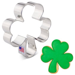 Shamrock Cookie Cutter - 4"