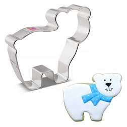 Cute Polar Bear Cookie Cutter