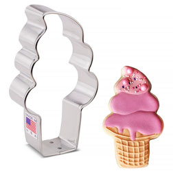 Soft Serve Ice Cream Cookie Cutter