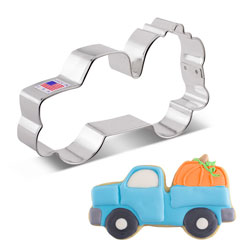 Truck With Pumpkin Cookie Cutter