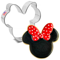 Mouse with Bow Cookie Cutter