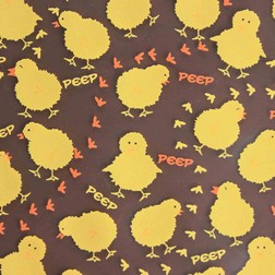 Chocolate Transfer Sheet - Chicks