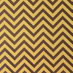 Chocolate Transfer Sheet - Gold Chevron