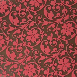 Chocolate Transfer Paper, European Papers Roses