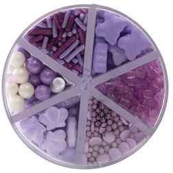 Purple Six Cell Sprinkle Mix