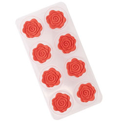 Red Rose Icing Decorations