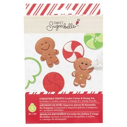 Christmas Treats Cookie Cutter and Stamp Set