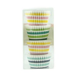 Striped Mini Cupcake Liners