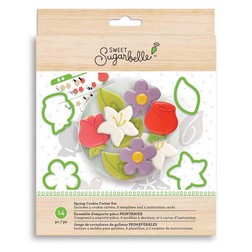 Spring Shape Shifters Cookie Cutter Stencil Set