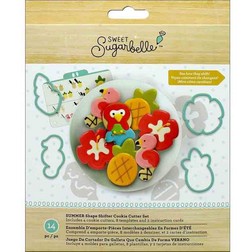 Summer Shape Shifters Cookie Cutter Stencil Set