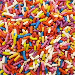 Natural Rainbow Jimmies