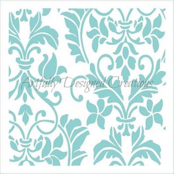 Damask Cookie Stencil