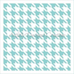 Houndstooth Cookie Stencil