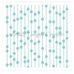 Small Bead Cookie Stencil